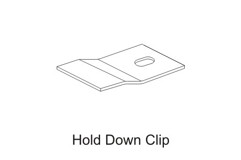 Hold Down Clip